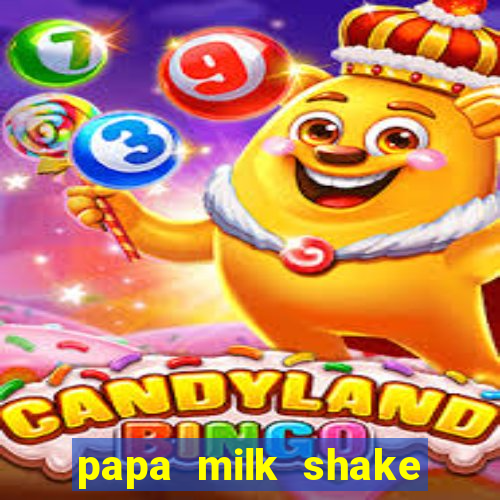 papa milk shake click jogos